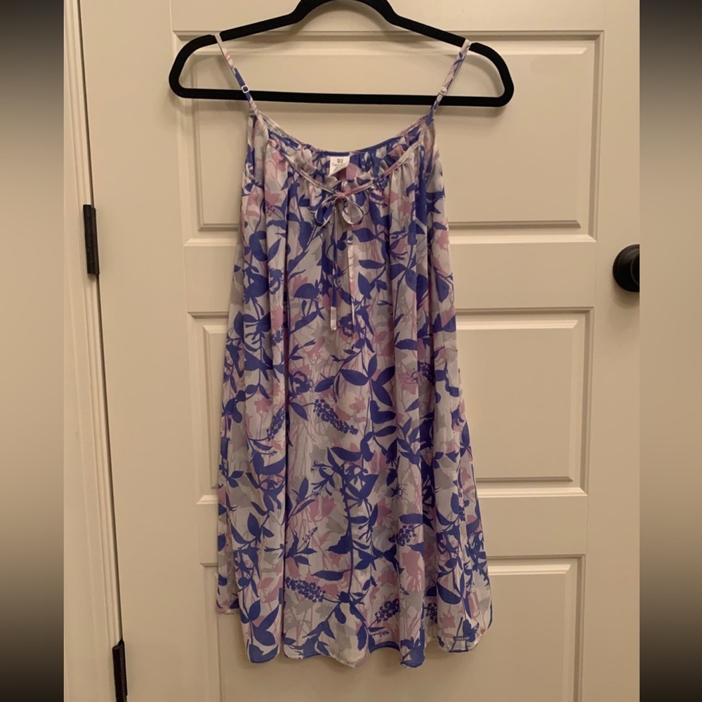 Calvin Klein VTG Floral Babydoll Sleepwear Lingerie Nightgown Intimates Sz XS/S